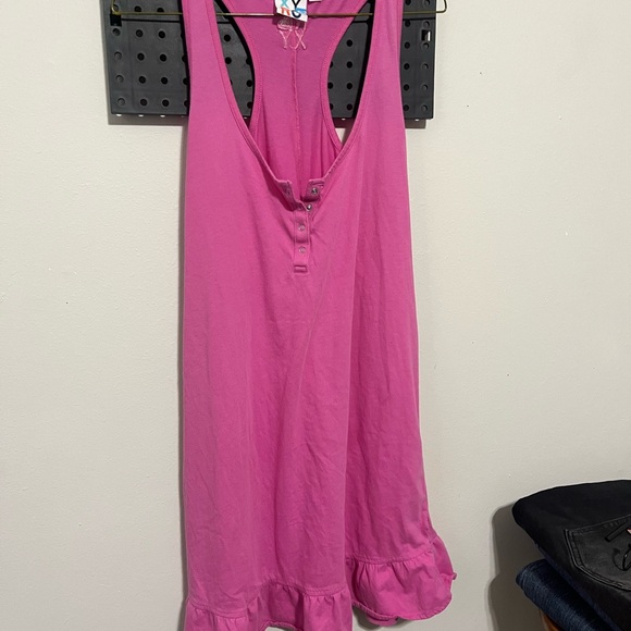 Roxy Bright Pink Racerback Tank - Picture 3 of 3